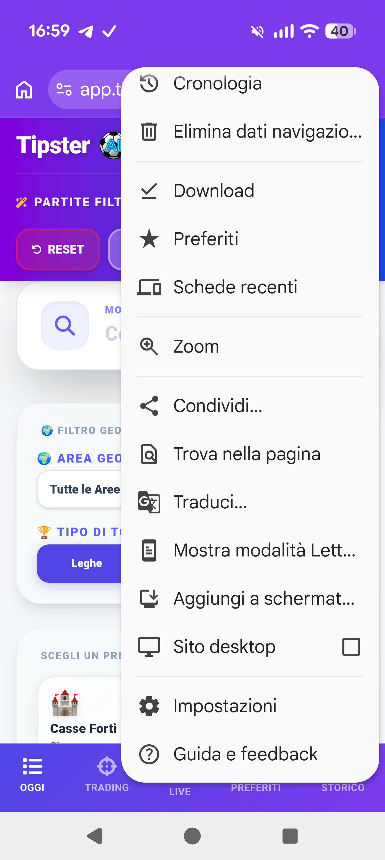 Voce Installa applicazione su Chrome